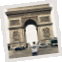 France, Paris - Champs Elysees. Triumphal arch., 2013